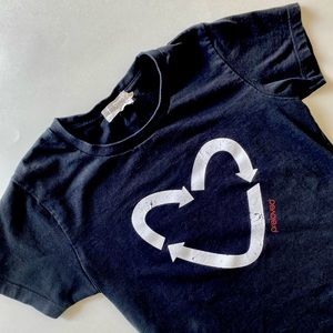 Preloved black t-shirt S